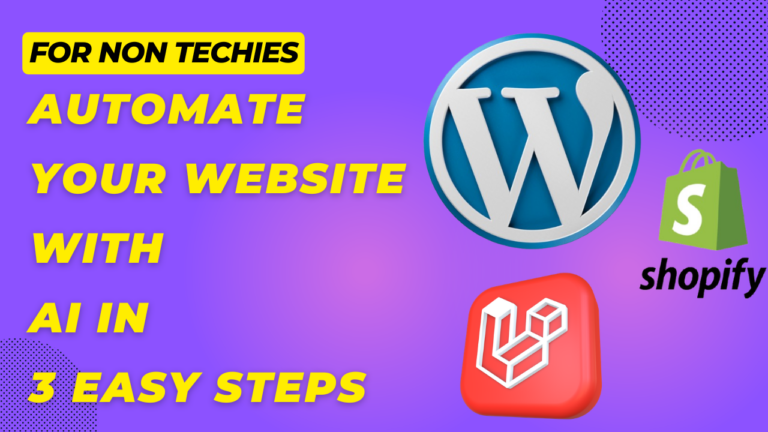Automate Your Website with AI in 3 Easy Steps CloudyWP