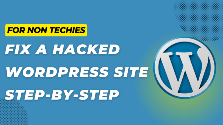 Fix a Hacked WordPress Site Step-by-Step Guide cloudywp