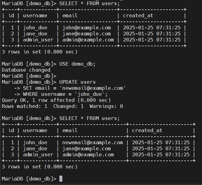 Install-and-configure-MariaDB-in-Ubuntu-24.04-with-example-CloudyWP