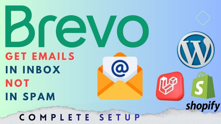 How to Set Up Brevo Email in WordPress Step by Step Guide Updated
