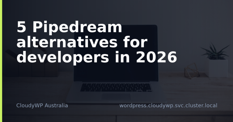 5 Pipedream alternatives for developers in 2026