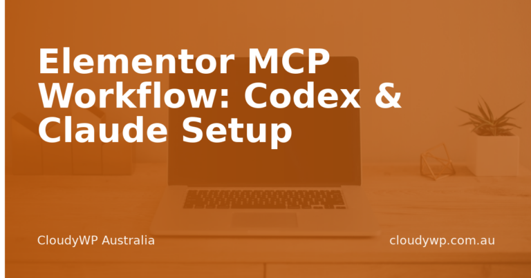 Elementor MCP Workflow: Codex & Claude Setup